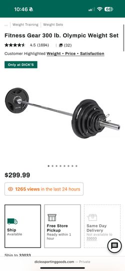 Olimpic Weight Set and Bench