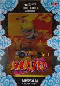 Hot Wheels Collectors Anime Series Naruto Nissan Silvia (S15)