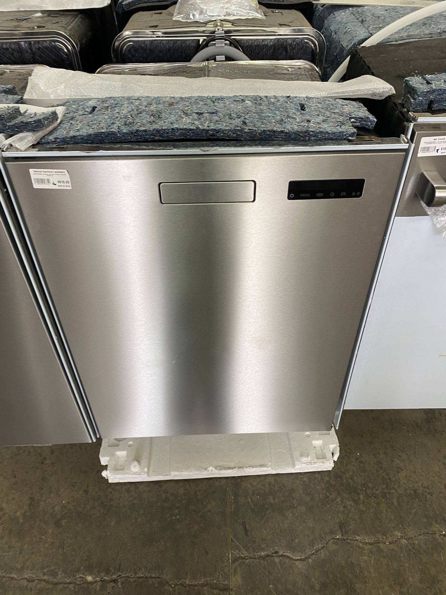 Asko 40 Series  DBI364IS 24 Inch Semi-Integrated Dishwasher with 16 Place Settings