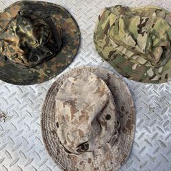Military surplus jungle boonie hats