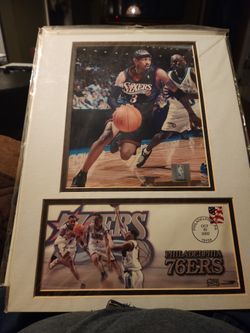 Allen Iverson/Sixers Postal Commemorative