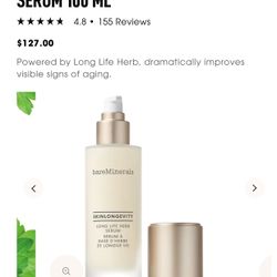 Bare Minerals Skinlongevity Long Life Herb Serum