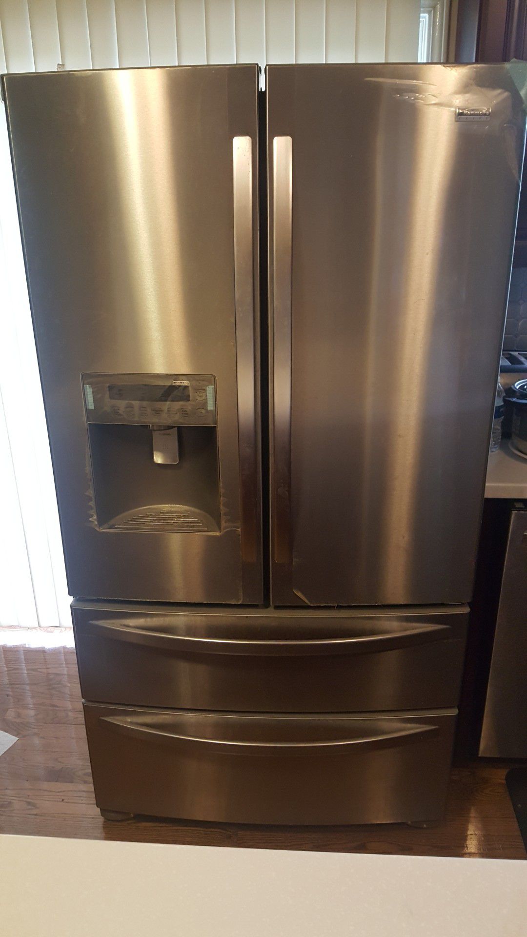 Stainless Steel Kenmore Refrigerator