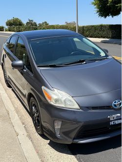Fuel Efficient Toyota Prius 4 in Beautiful Charcoal Gray