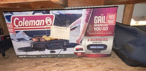 Coleman Grill Wherever You Go 3 Burner