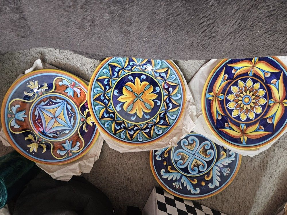 Ceramiche Darte Ravello Ceramic Wall Plate