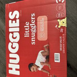 huggies little snugglers size 3 136 count