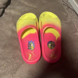 lamelo ball/ rick and morty slides 