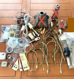 Lot of Lamp Parts