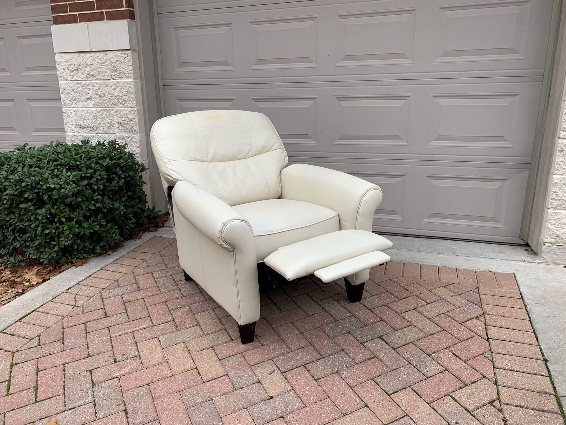 Ivory reclining chair