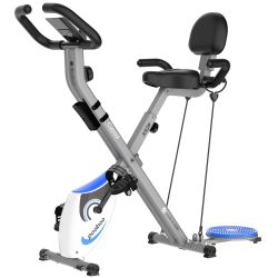 Cycool 3-IN-1 Folding Magnetic Exercise Bike Indoor Cycling x Bike