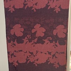 Large Esprit red scarf  73”x23” 