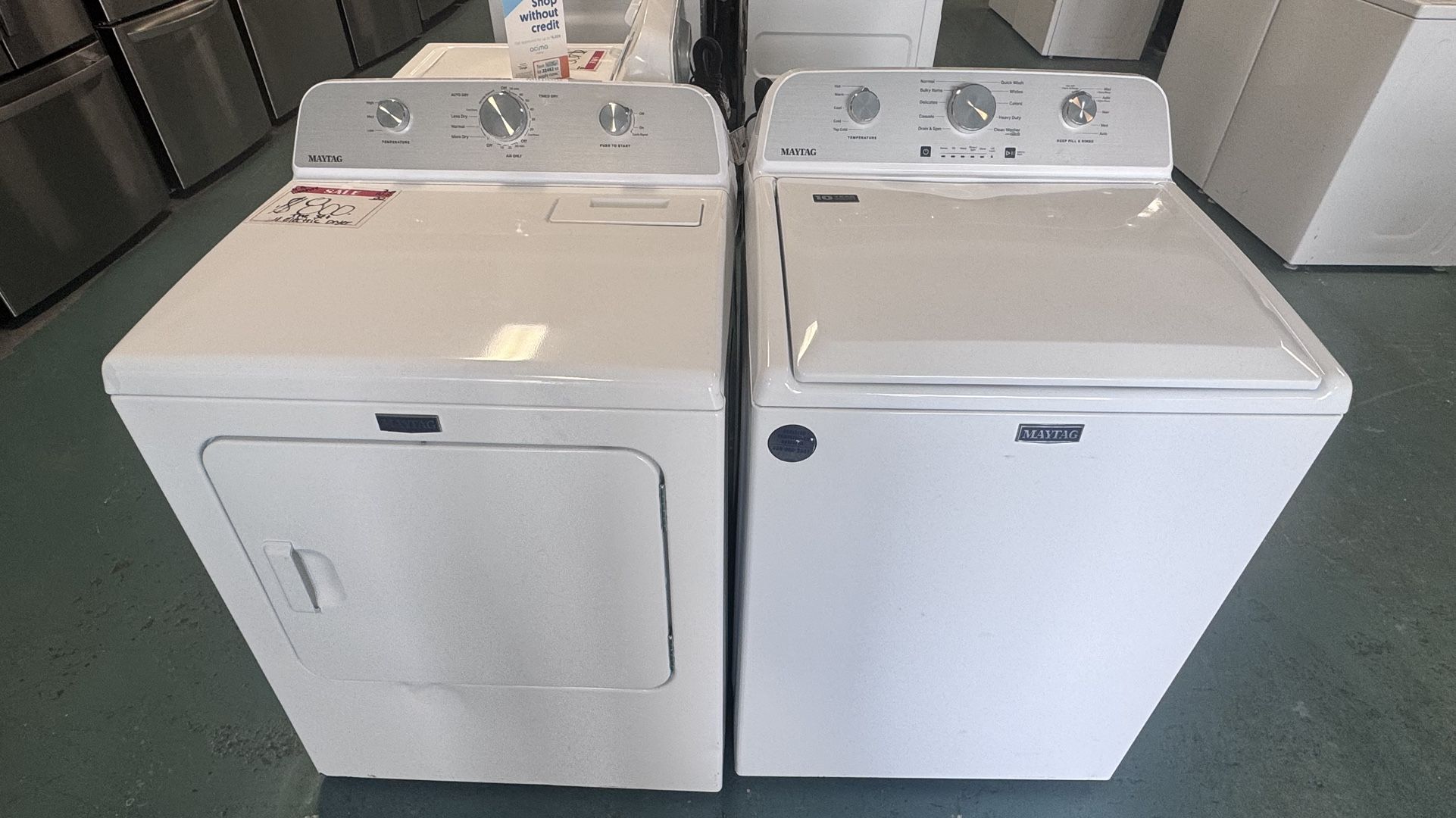 Maytag Washer And Dryer Set 20% Off Discount