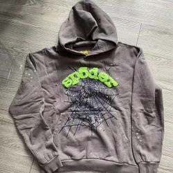 Grey And Green Og Sp5der Hoodie ( Not My Picture)