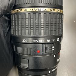 Tamron AF Aspherical 18-200mm W/ Mount Adapter EF-EOS