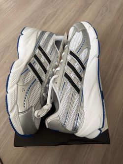 Adidas Technochaos 2000 Men’s Sneakers Size 10 Silver White Blue LA4255