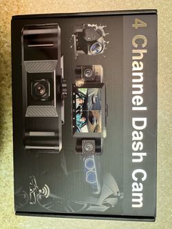 4  camera dash cam system
