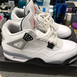 Jordan 4 White Cement 