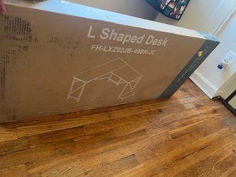 Brand new L shape desk