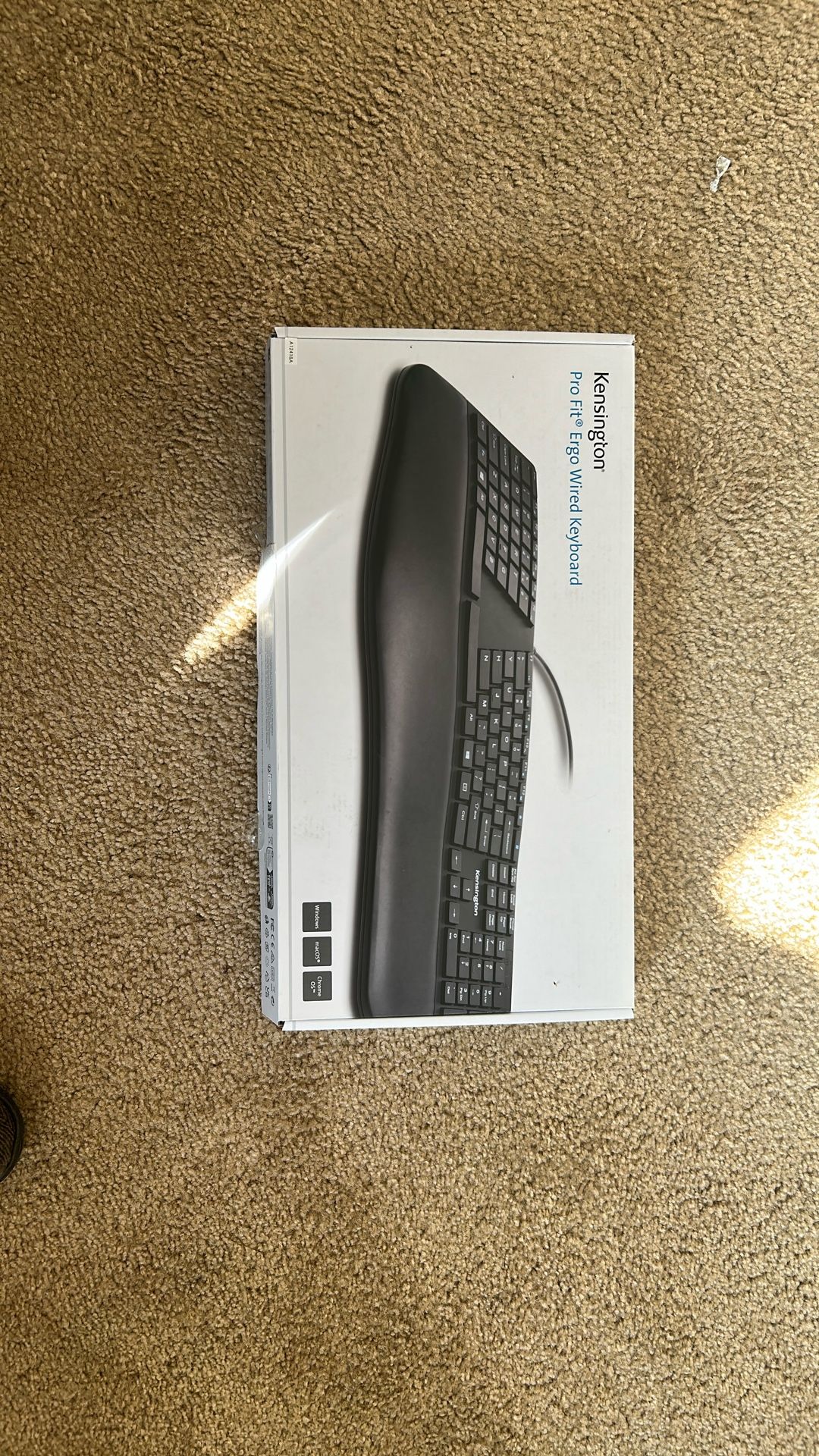 pro fit ergo wired keyboard