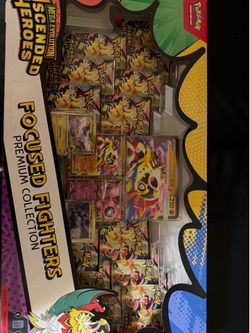 Pokémon TCG Mega Evolution Ascended Heroes Focused Fighters Premium Collection – Factory Sealed
