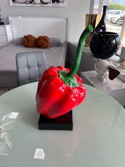 Centro de mesa aji pimiento
