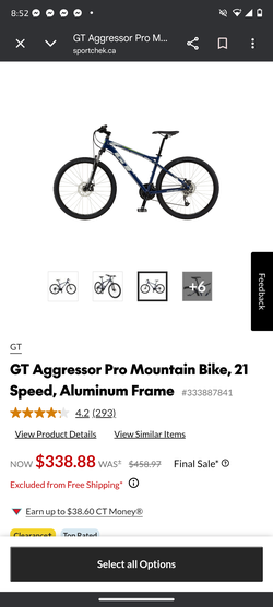 GT pro aggressor in grey with black writing great deal