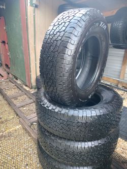265/70/17 BF GOODRICH ALL TERRAIN SET DE 4 LLANTAS