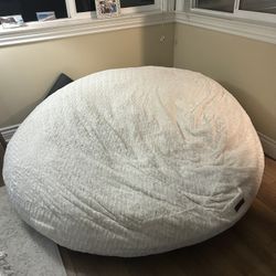 Fuzzy Oversized Bean Bag Chair 
