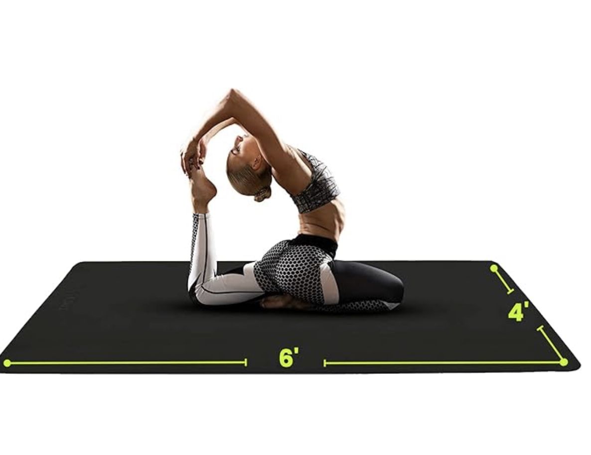 Extra Wide Yoga Mat (4x6) New!