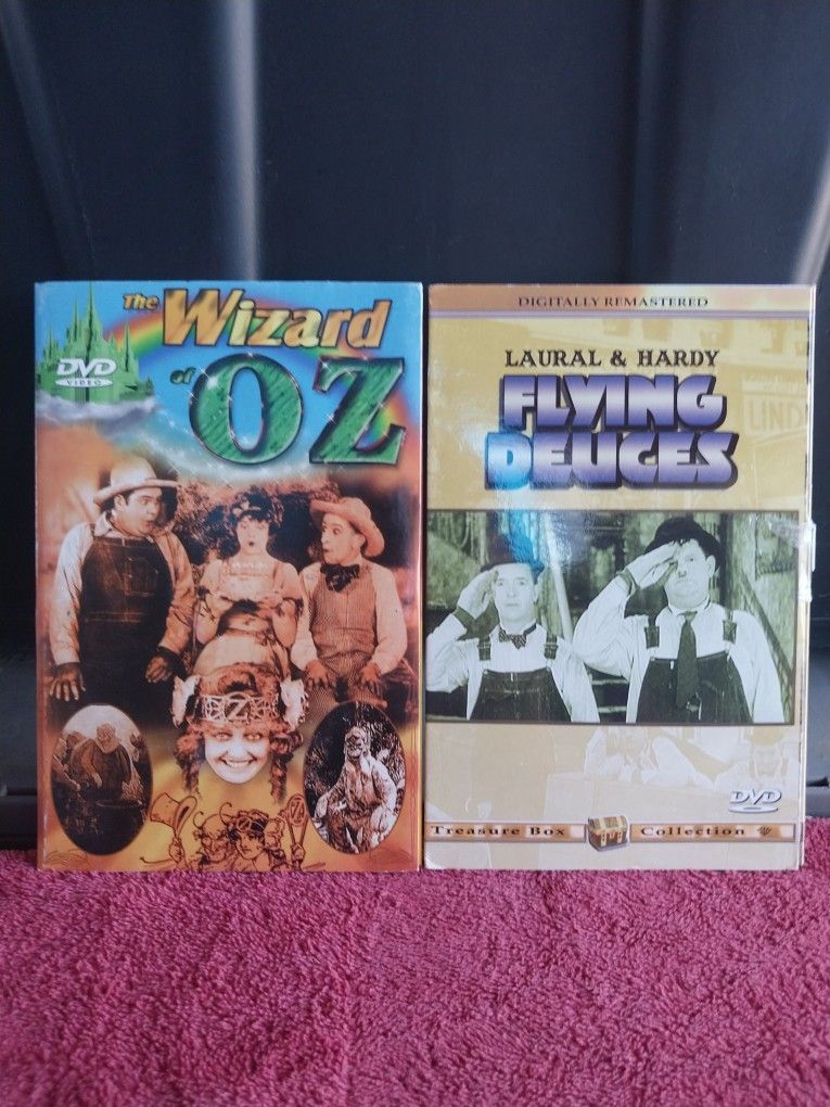 2 Classic Laurel And Hardy Movies