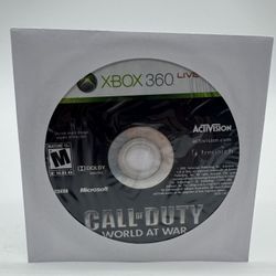 Call of Duty: World at War (Microsoft Xbox 360, 2008) Disc Only Tested 