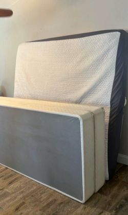 King Mattress and Matching Split Box Springs