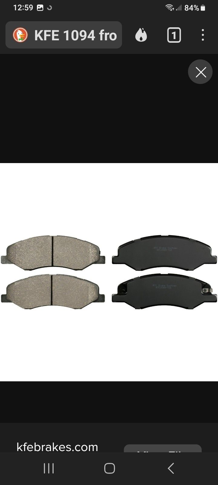 2005 to 2018 Nissan Frontier front brakes