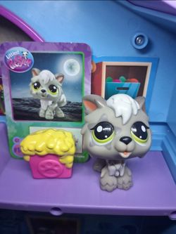 Littlest pet shop- Gen 7 wolf dog