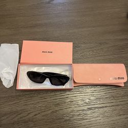 Miu Miu Black Cat Sunglasses 