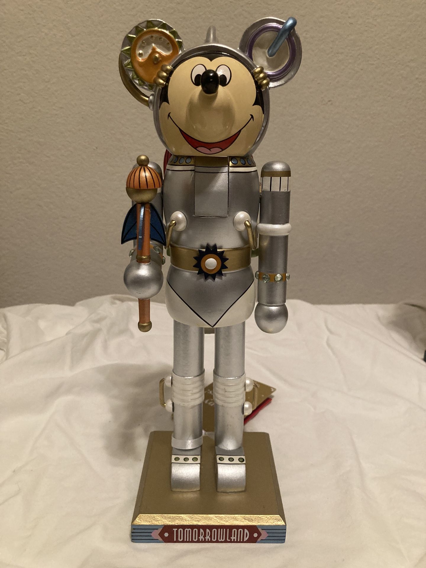 Disney Tomorrowland Mickey Mouse Nutcracker Limited Release 12.5” 2015