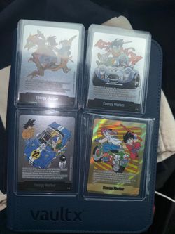 Dragon ball super card game fusion world manga booster box 2 SB02 energy markers 3 silver 1 gold Bulma Goku