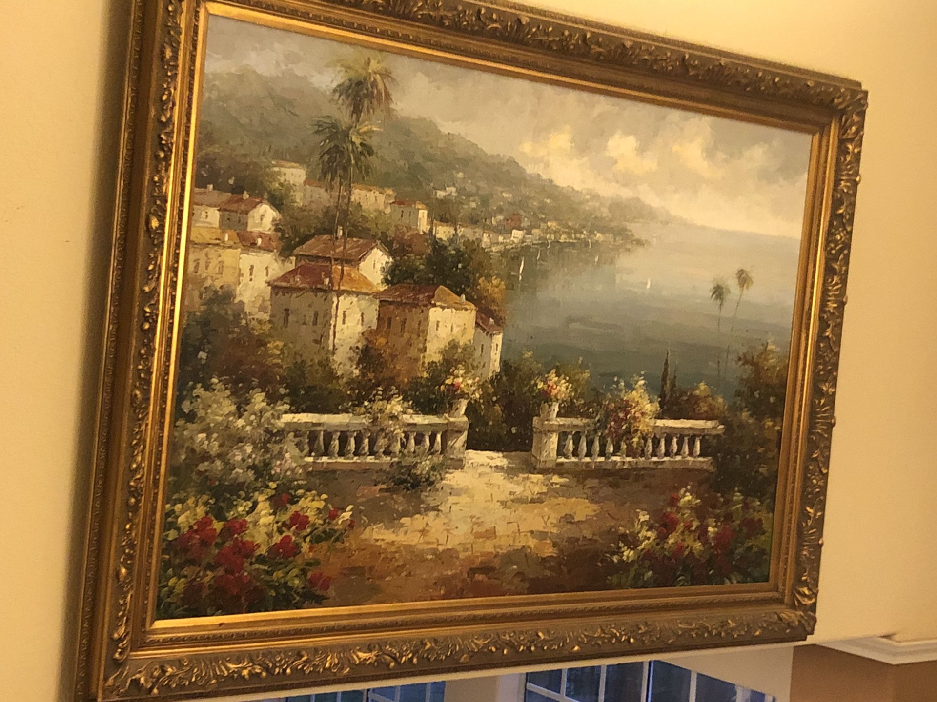 Big wall painting In very Good Condition