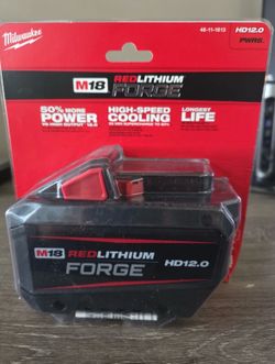 Milwaukee new 12.0 HD FORGE BATTERY