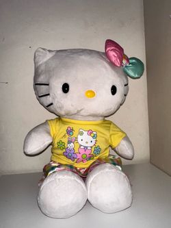 Sanrio Build A Bear Spring Gingham Hello Kitty Plush