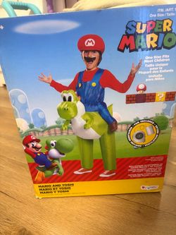 mario costume infalteable