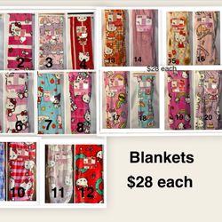 Hello Kitty Blankets