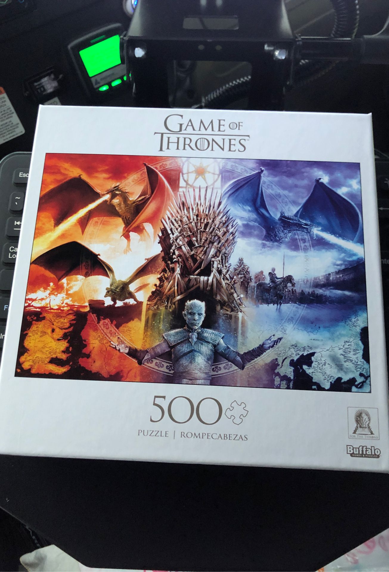 Game of Thrones : Fire and Ice 500 Piece Jigsaw Puzzle - Unopened