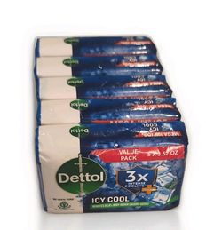 Dettol Icy cool soap pack of 5