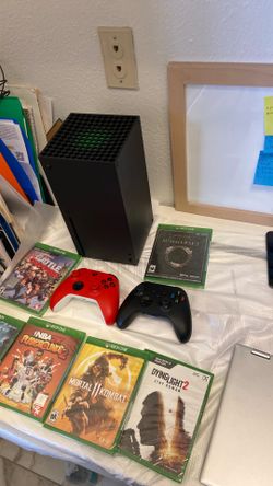 Xbox series x 6 games and 2 controller bundle