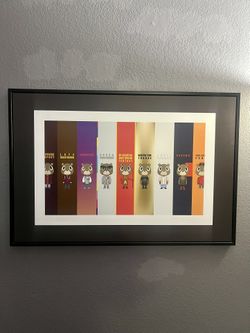 Kanye West Custom Made Art Framed