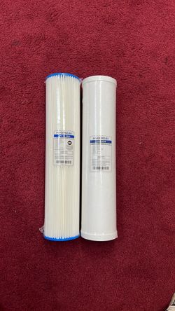 Water softener filters
