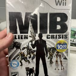 Nintendo Wii MIB ALIEN CRISIS NEW 