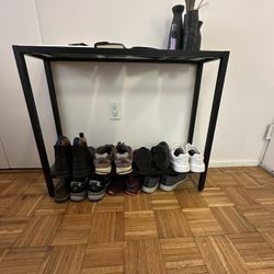 Glass Top Console Table (36" W x 30" H x 10" D)